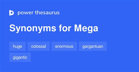 mega synonyms